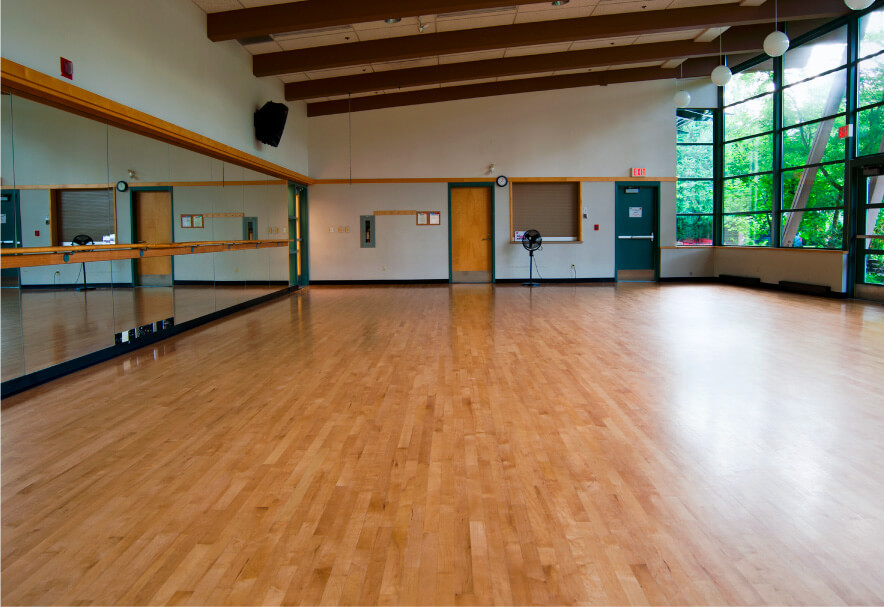 Dance Studio In Scottsdale, AZ With New Hardwood Floors